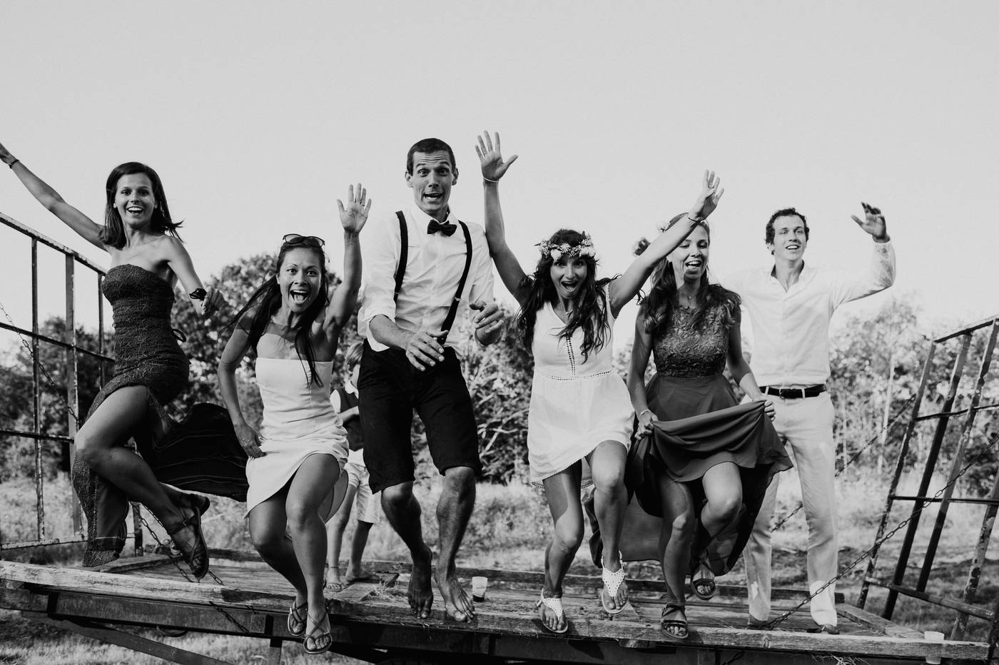 Mariage champêtre nature