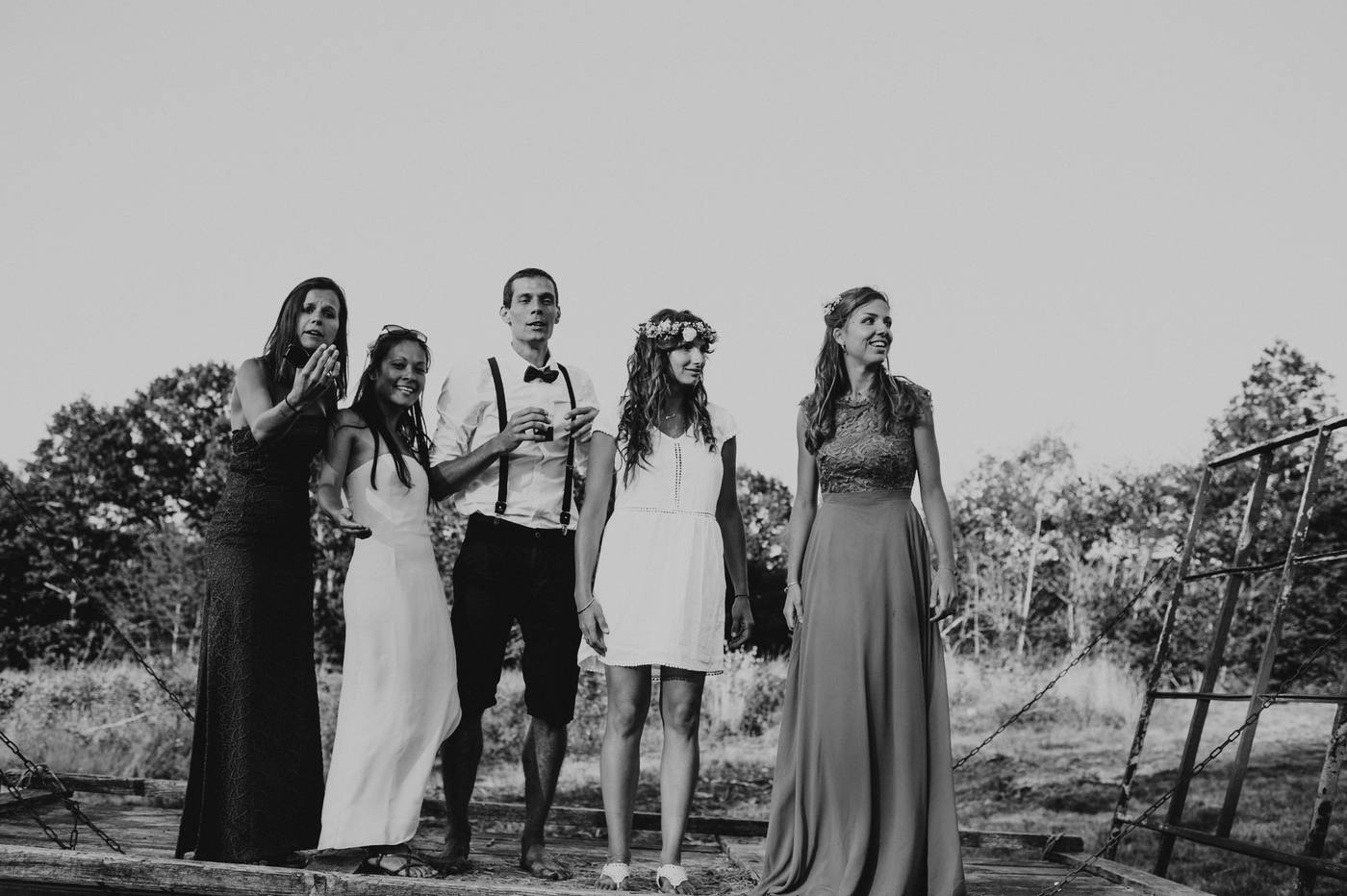 Mariage champêtre nature