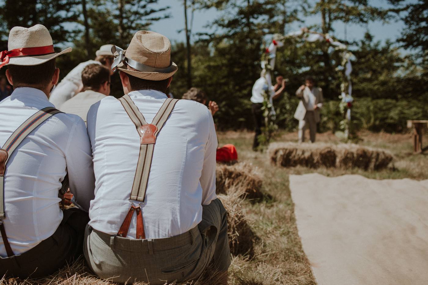 Mariage champêtre nature