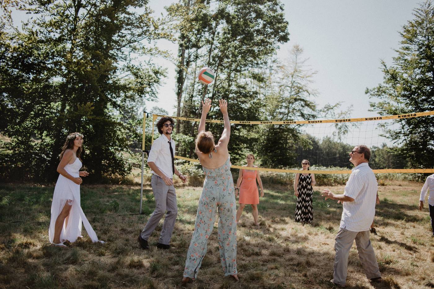 Mariage champêtre nature