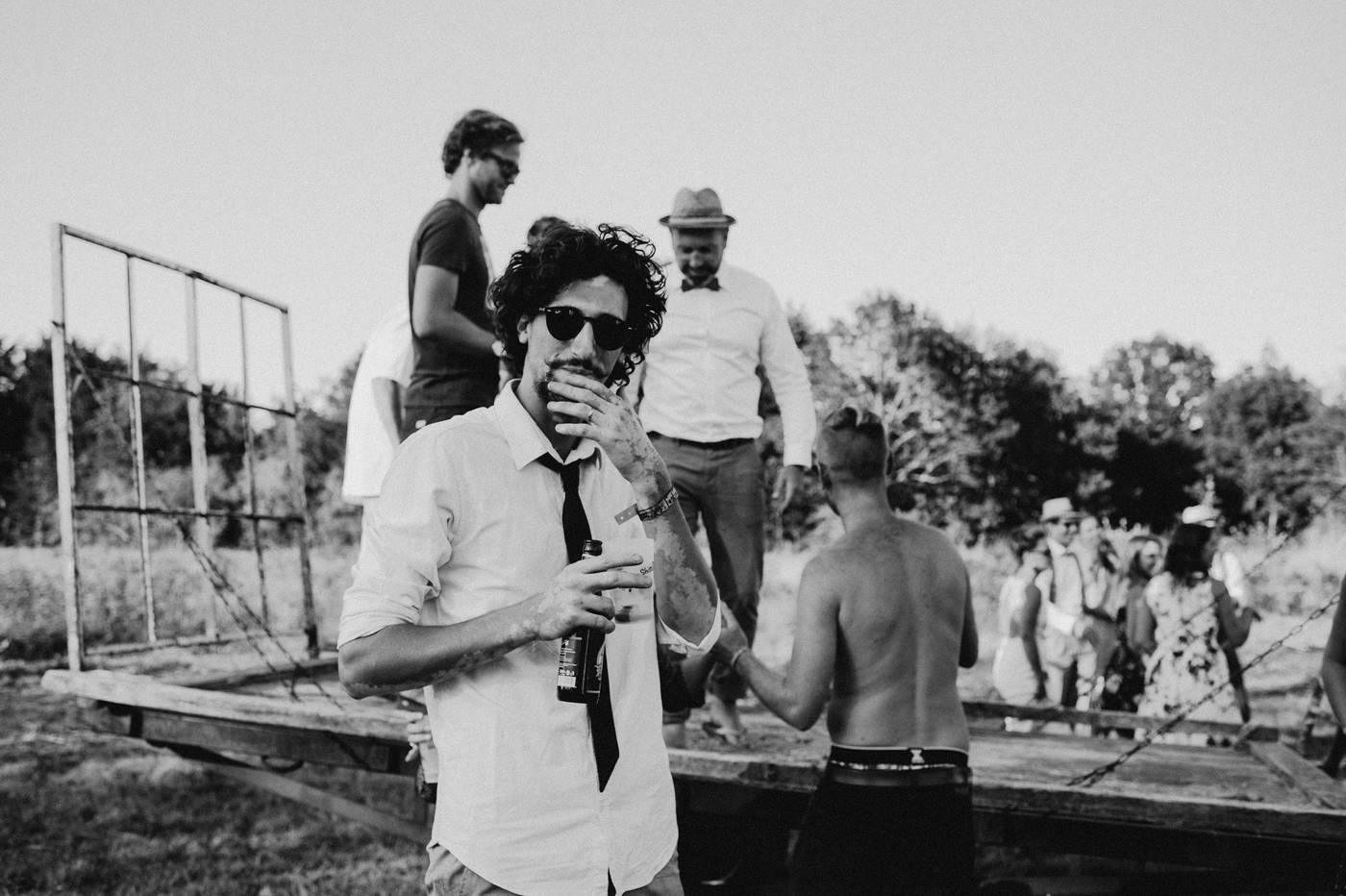 Mariage champêtre nature