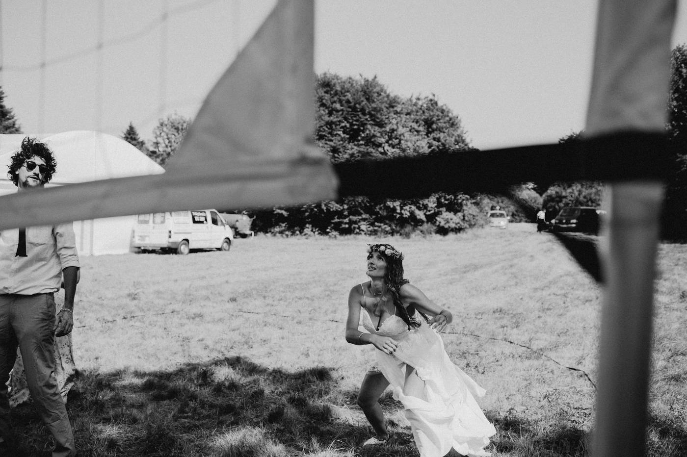 Mariage champêtre nature