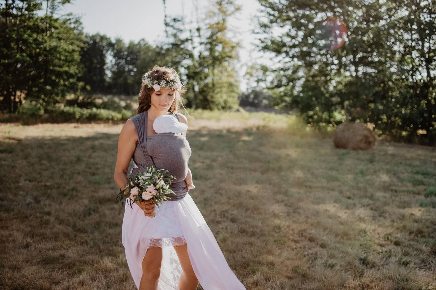 Mariage champêtre nature