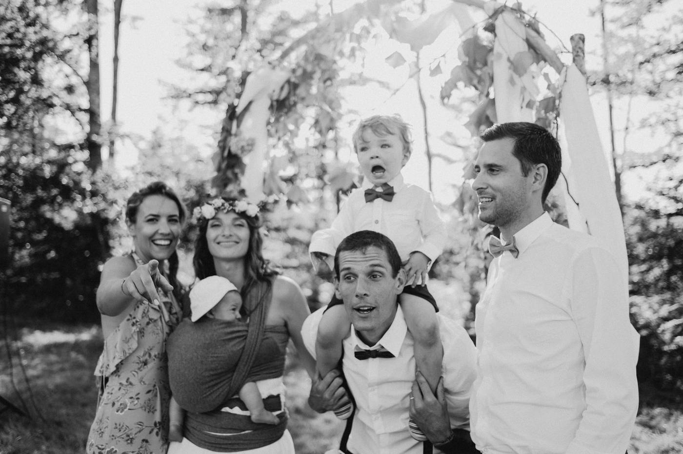 Mariage champêtre nature