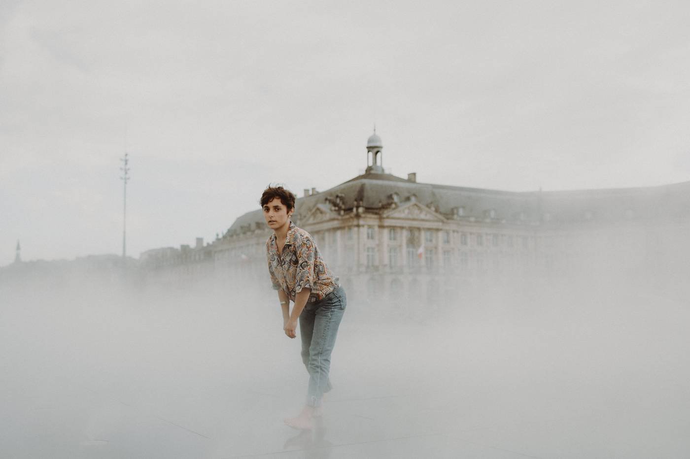 Bordeaux, danse sur le miroir d'eau