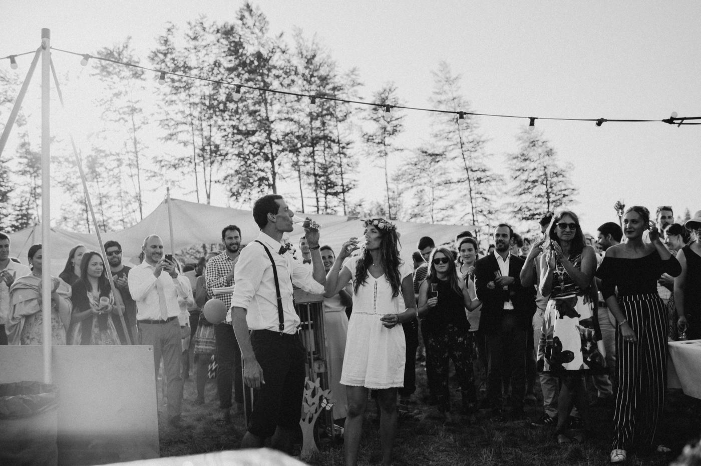 Mariage champêtre nature