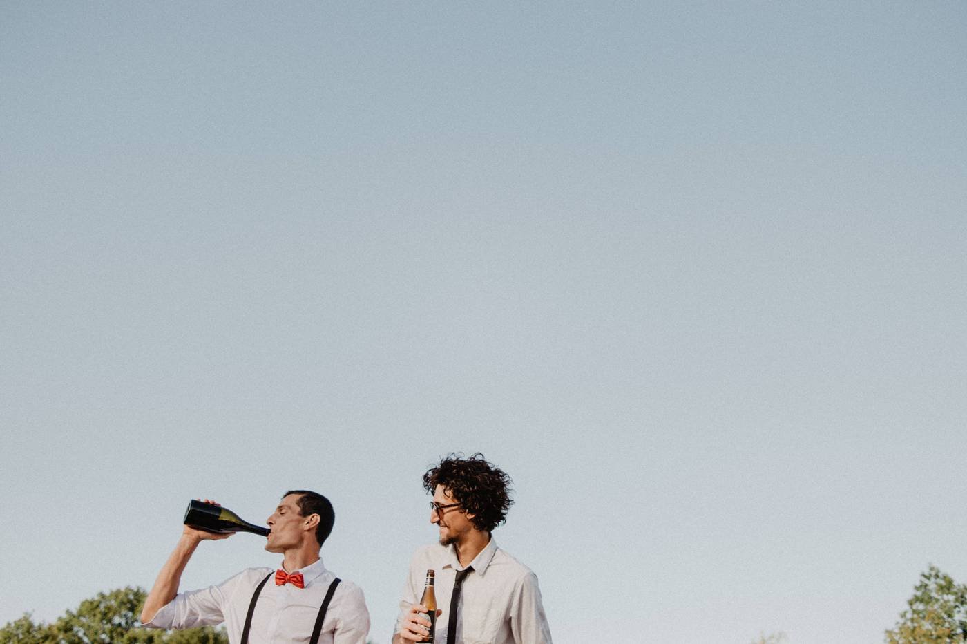 Mariage champêtre nature