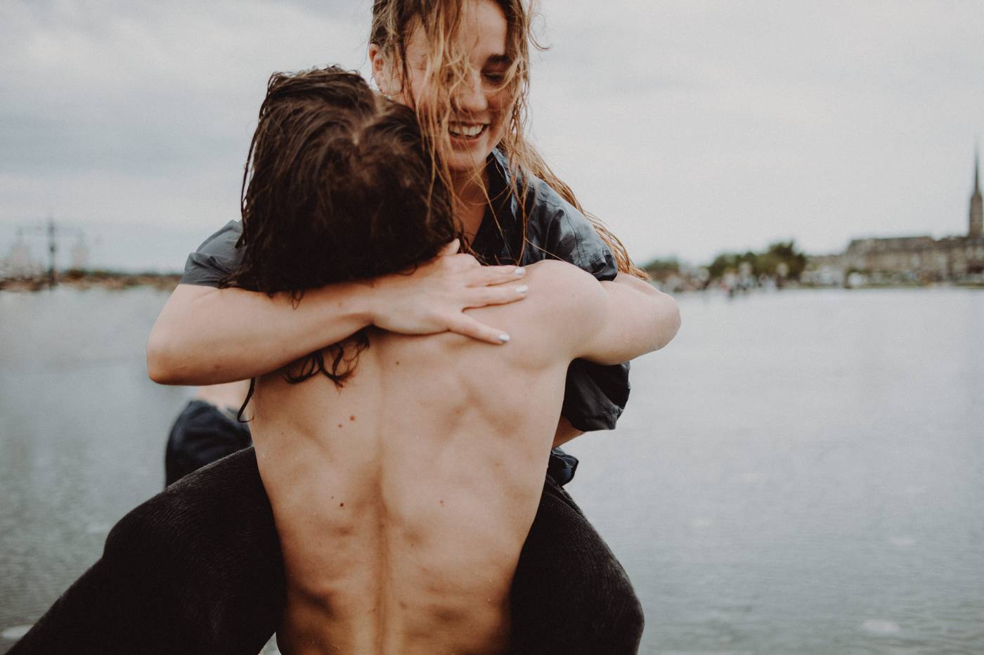 Bordeaux, danse sur le miroir d'eau