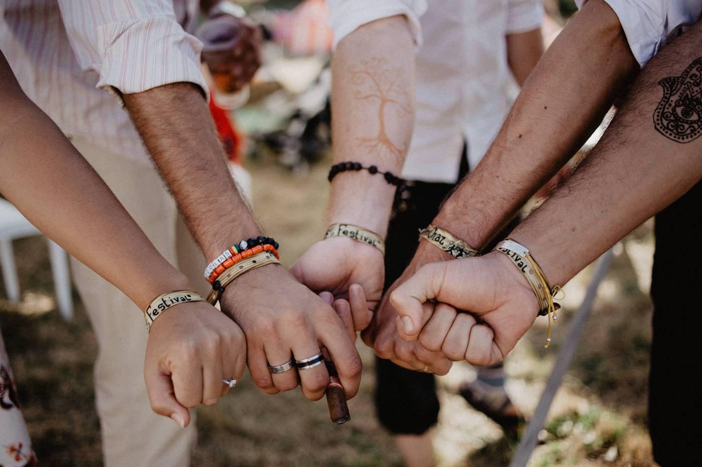 Mariage champêtre nature