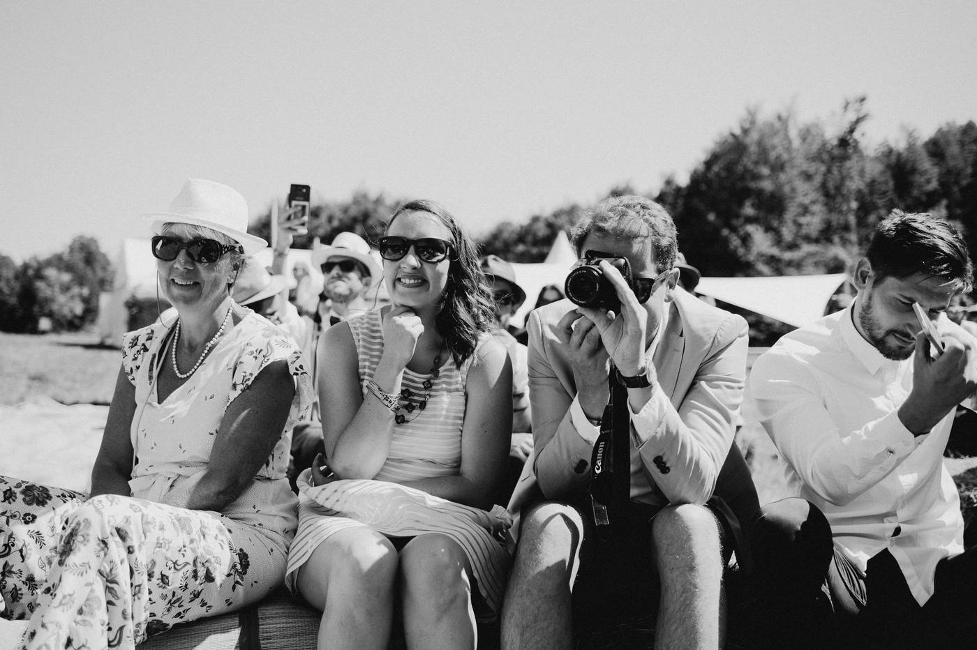 Mariage champêtre nature