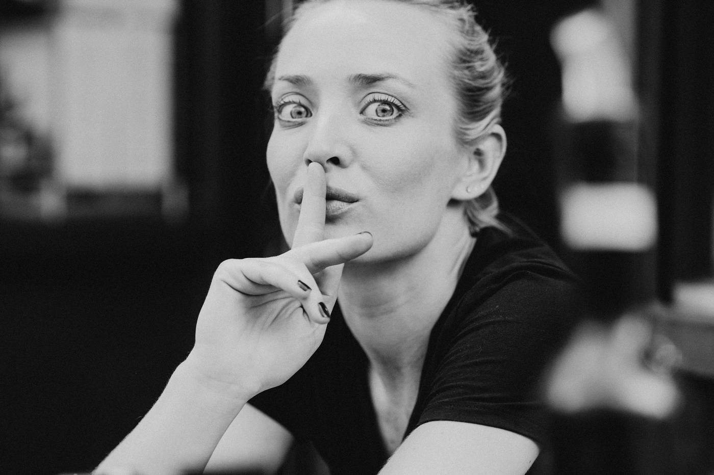 Portrait de la comédienne Caroline Besson