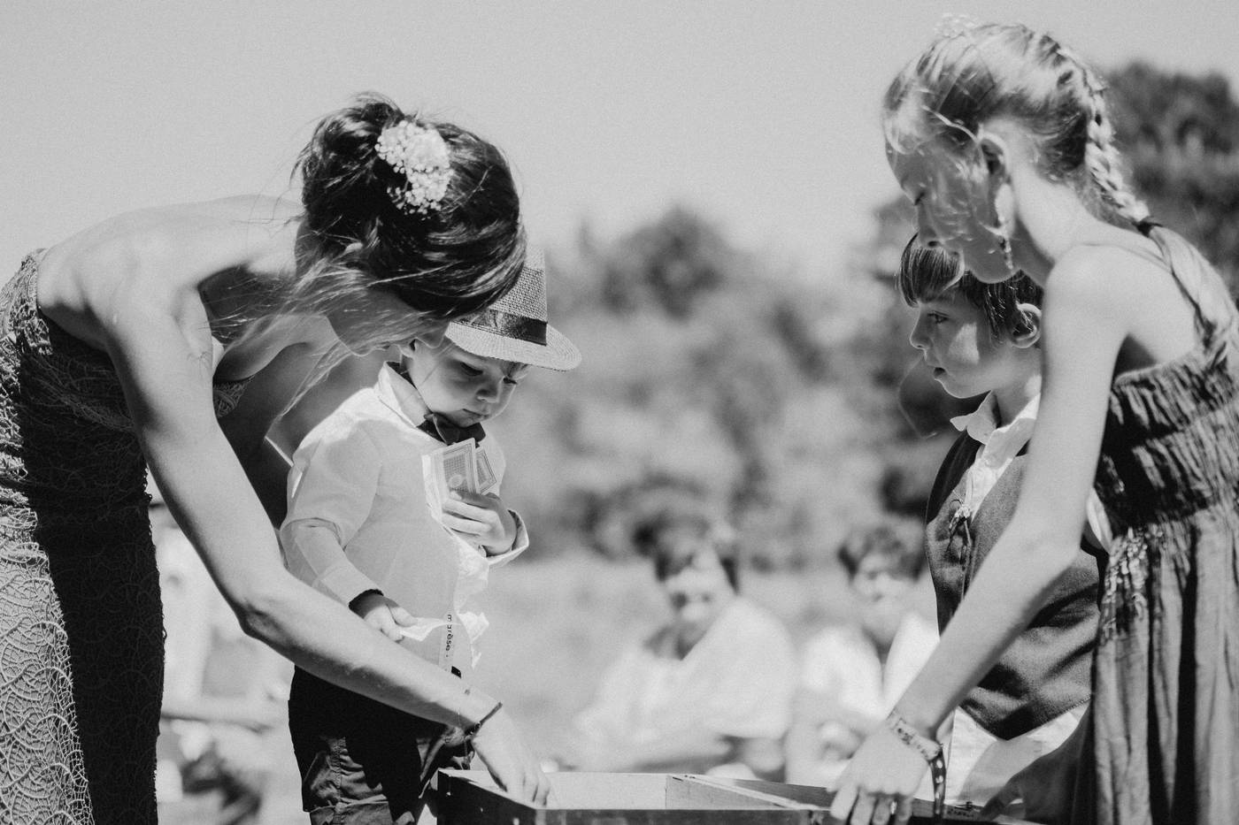 Mariage champêtre nature