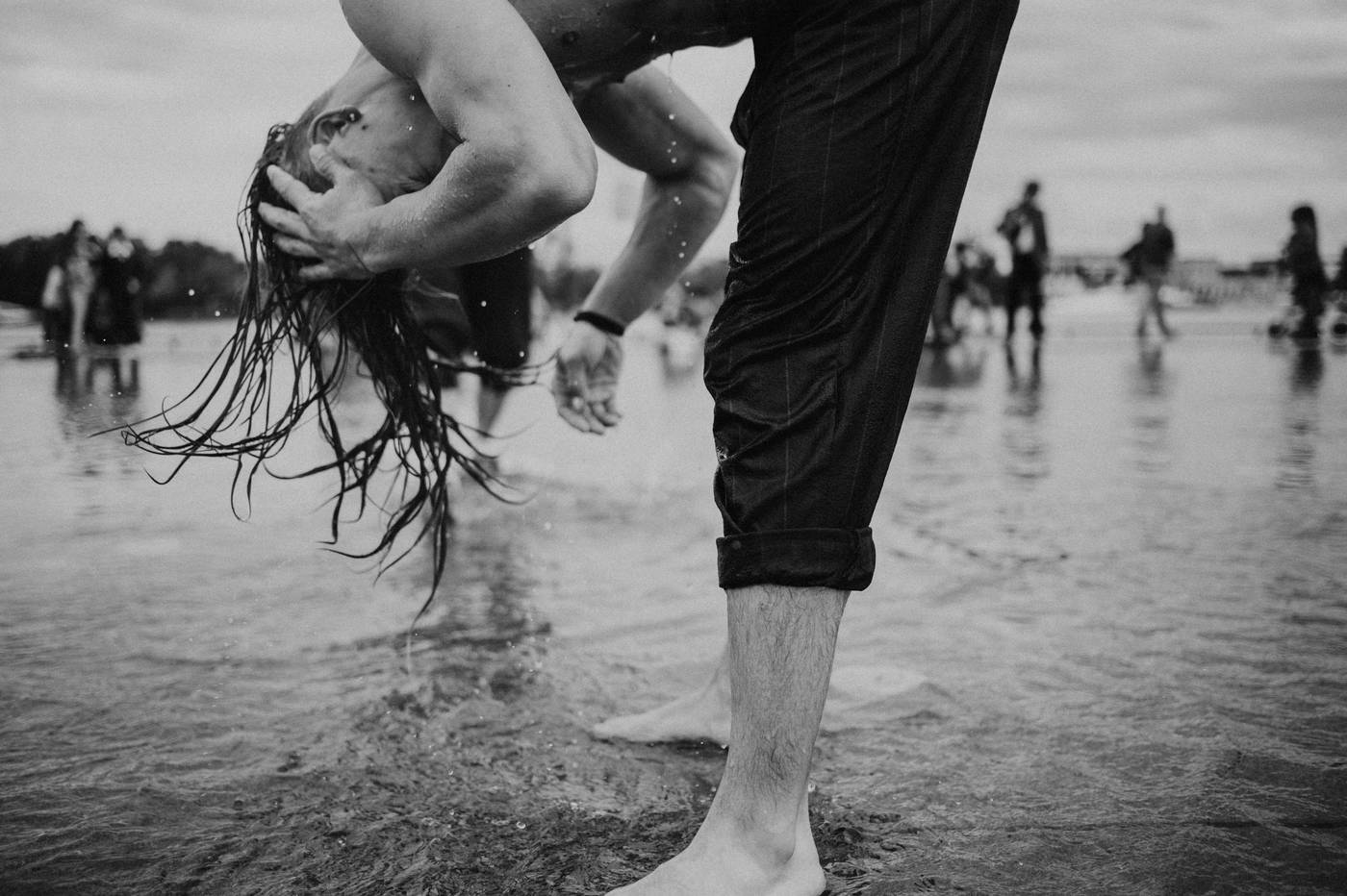Bordeaux, danse sur le miroir d'eau