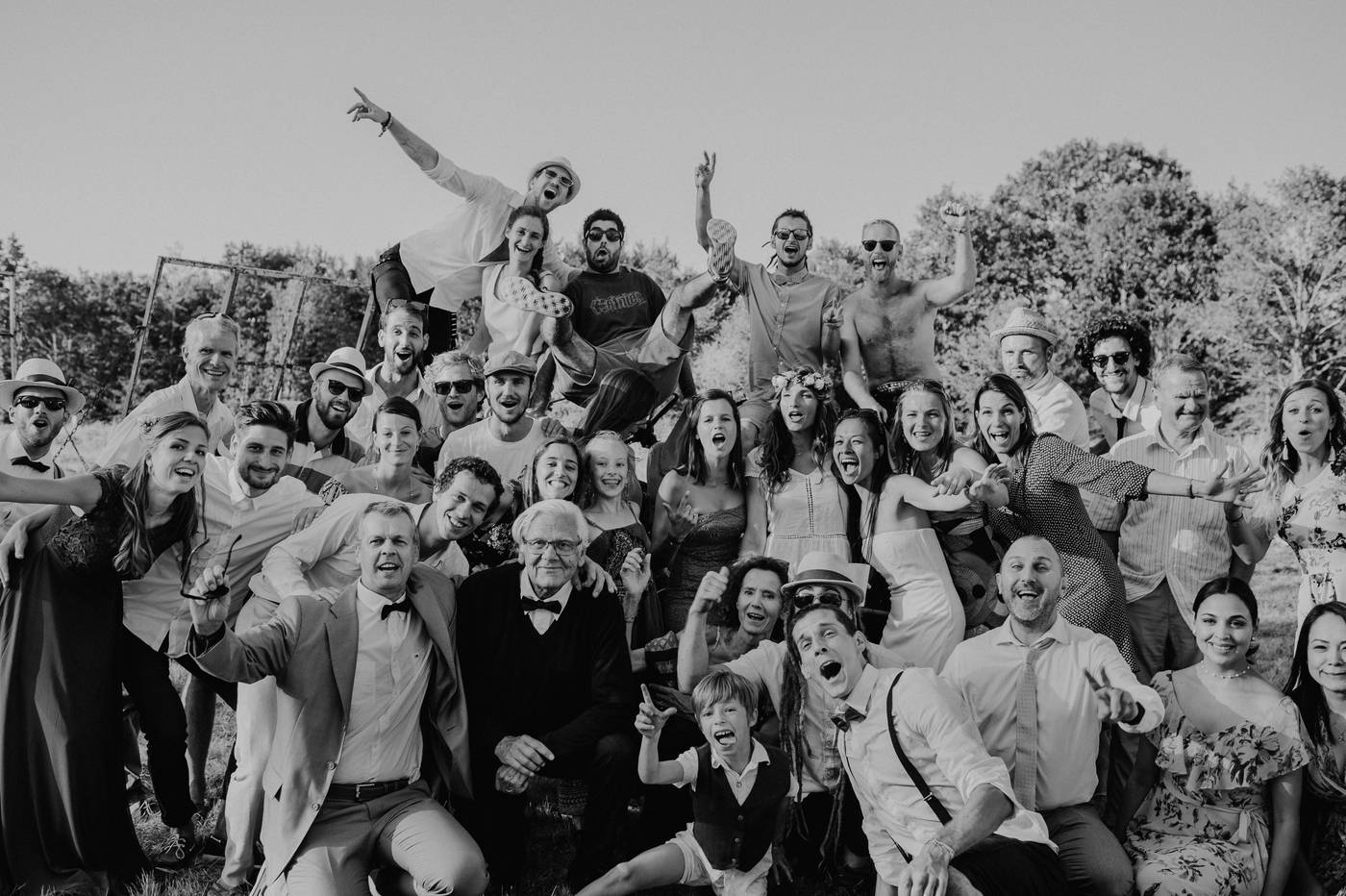 Mariage champêtre nature