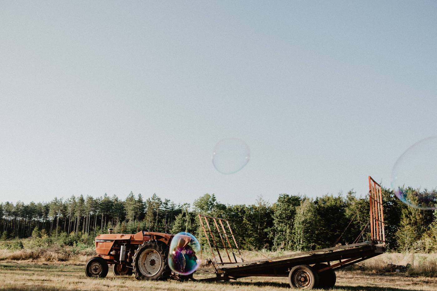 Mariage champêtre nature