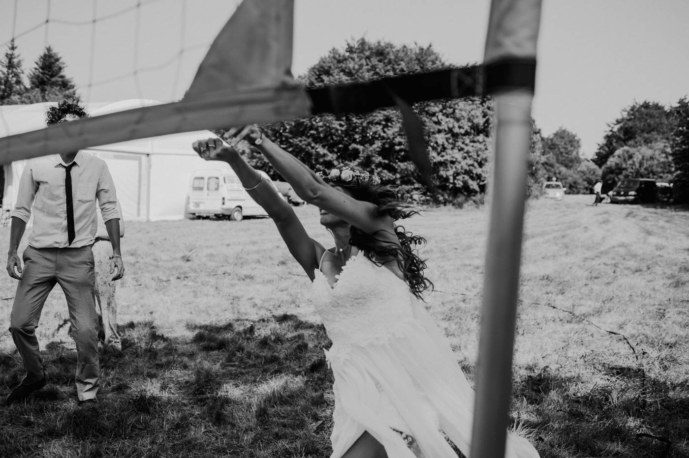 Mariage champêtre nature