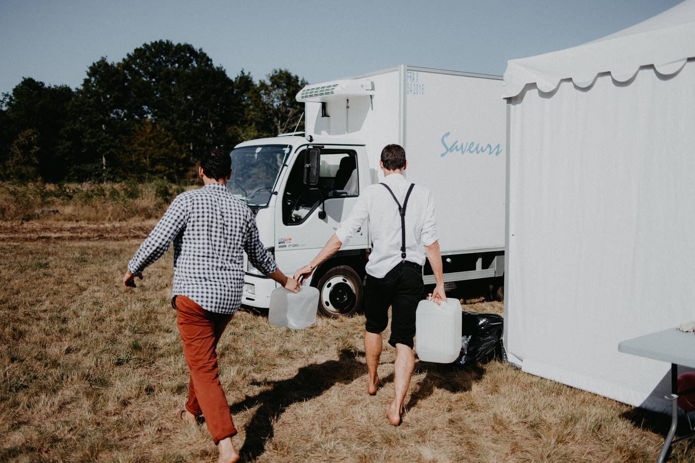 Mariage champêtre nature