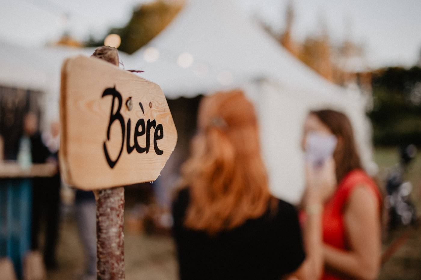 Mariage champêtre nature