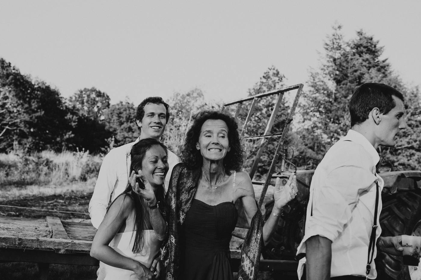 Mariage champêtre nature